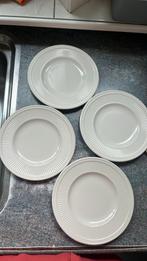 4x Wedgwood Windsor gebaksbordjes 17 cm, Nieuw, Ophalen of Verzenden, Bord(en), Wedgwood
