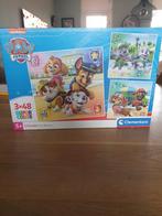 Paw Patrol Puzzel 3x48 stukjes, Ophalen of Verzenden, Meer dan 50 stukjes, Zo goed als nieuw, 4 tot 6 jaar