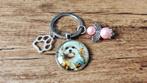 Sleutel/Tashanger Maltezer cabochon met beschermengeltje, Dieren en Toebehoren, Verzenden, Nieuw