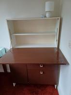 oud jaren 70 klepkastje., Huis en Inrichting, Kasten | Secretaires, Ophalen, Gebruikt