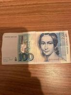 100 Duitse Mark 1996, Postzegels en Munten, Munten en Bankbiljetten | Verzamelingen, Ophalen of Verzenden, Bankbiljetten, Buitenland
