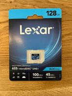 Lexar microSD kaartjes 128 GB, Audio, Tv en Foto, Fotografie | Geheugenkaarten, Nieuw, Lexar, Ophalen of Verzenden, Fotocamera