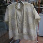 Blouse + vast topje nieuw beige Fabiana Filippi mt 38 (it42), Maat 38/40 (M), Beige, Nieuw, Ophalen of Verzenden