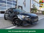 Audi A3 Limousine 35 TFSI S3 edition 3x S-Line MAXTON DESIGN, Auto's, 4 cilinders, Zwart, Leder, Bedrijf