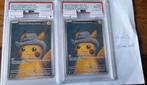 Pikachu grey felt hat grade 10 en 9 Pokémon van Gogh kaart, Ophalen of Verzenden, Nieuw, Losse kaart