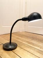 Zwarte FORMAT vintage Ikea bureaulamp in Bauhaus stijl, Ophalen, Gebruikt, Bauhaus, Metaal