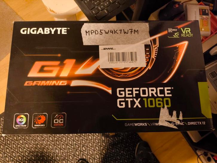 Gigabyte GeForce GTX 1060 6GB - Goede videokaart!, Computers en Software, Videokaarten, Gebruikt, Nvidia, PCI-Express 3.0, GDDR5