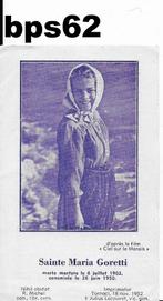 Bps62 prentje maria goretti naar de film ciel de le marais, Ophalen of Verzenden, Zo goed als nieuw, Kaart of Prent
