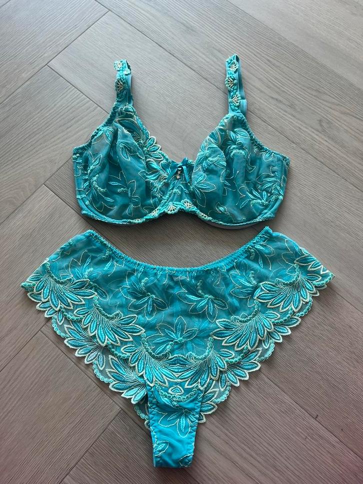 Prima Donna Set 70F/40 Kensington Blauw (LEES BESCHRIJVING), Kleding | Dames, Ondergoed en Lingerie, Setje, Blauw, Ophalen of Verzenden