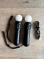 Sony PlayStation Move Controller 2x, Ophalen of Verzenden, Zo goed als nieuw, Controller