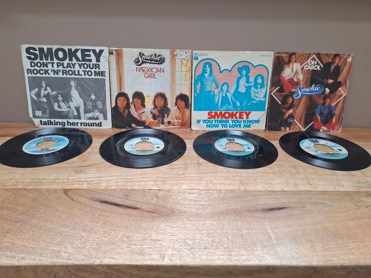 Smokie Singles - Collectie van 4, Cd's en Dvd's, Vinyl Singles, Gebruikt, Single, Pop, 7 inch, Ophalen of Verzenden