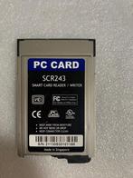 PC Card SCR243 Smart Card Reader/Writer, Computers en Software, Geheugenkaartlezers, Ophalen of Verzenden, Gebruikt
