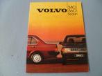 Volvo 340 360 folder 1984, Ophalen of Verzenden, Zo goed als nieuw, Overige merken