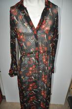 SN56 Expresso Jurk maat 40 zwart oranje geel grijs wit rood, Maat 38/40 (M), Overige kleuren, Ophalen of Verzenden, Zo goed als nieuw