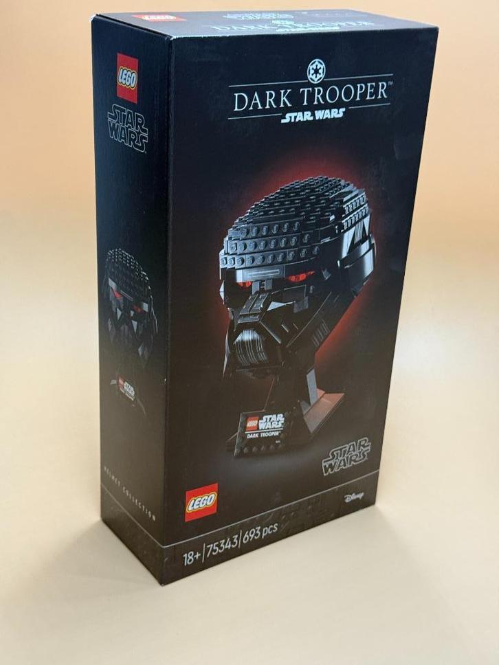 Lego - Star Wars - 75343 - Dark Trooper helmet, Kinderen en Baby's, Speelgoed | Duplo en Lego, Nieuw, Lego, Complete set, Ophalen of Verzenden