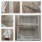 Ikea Algot systeem rails plankdragers kledingrekken manden, Huis en Inrichting, Ophalen, Gebruikt