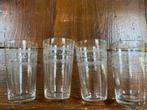 Vintage Glazen Set van 4, Glas of Glazen, Gebruikt, Ophalen of Verzenden, Glas