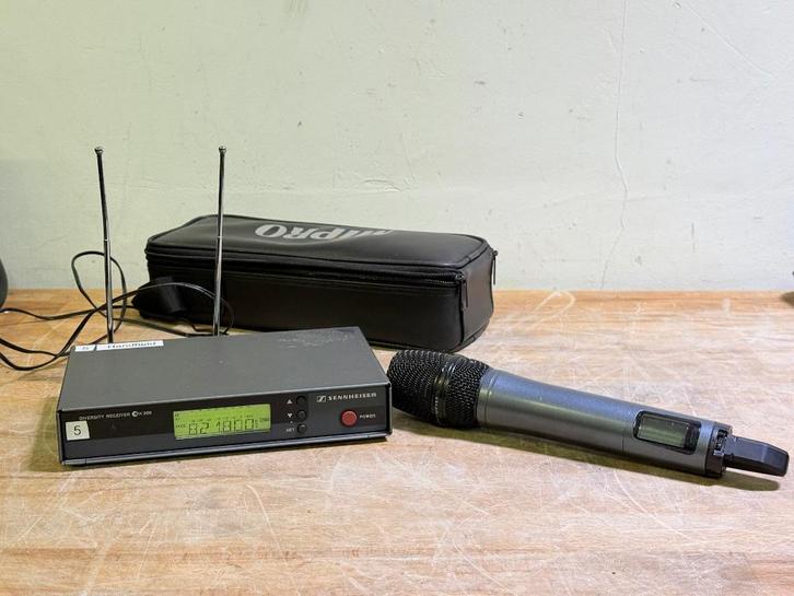 Sennheiser EW300 G3 draadloze handheld microfoon, Muziek en Instrumenten, Microfoons, Gebruikt, Zangmicrofoon, Draadloos, Ophalen of Verzenden