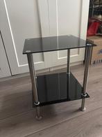 Tafeltje, Huis en Inrichting, Tafels | Bijzettafels, Minder dan 55 cm, Gebruikt, Vierkant, Ophalen