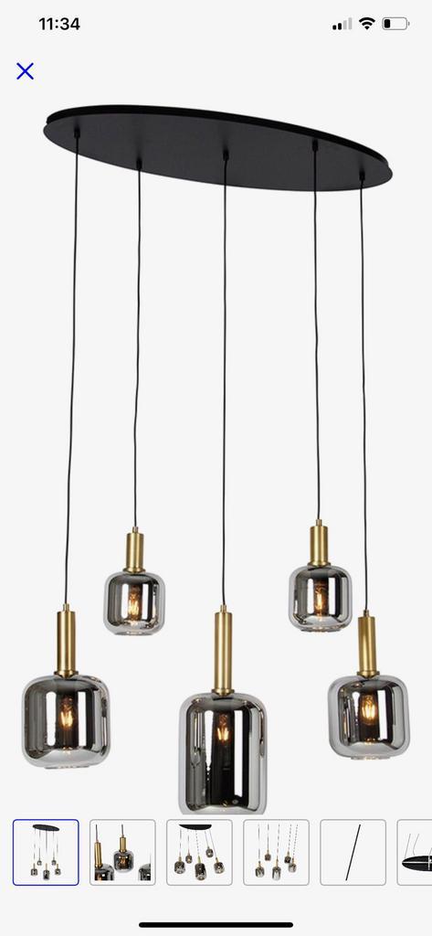 Hanglamp Qazqa zuzanna, Huis en Inrichting, Lampen | Hanglampen, Nieuw, Ophalen