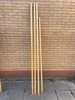 4 Koplatten – Deurlijsten 12 x 34 mm, Doe-het-zelf en Verbouw, Deuren en Horren, Ophalen, Zo goed als nieuw, Hout, 200 tot 215 cm