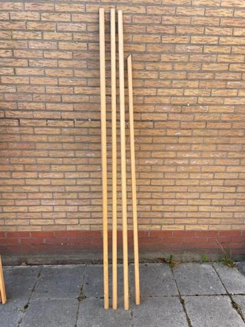 4 Koplatten – Deurlijsten 12 x 34 mm beschikbaar voor biedingen