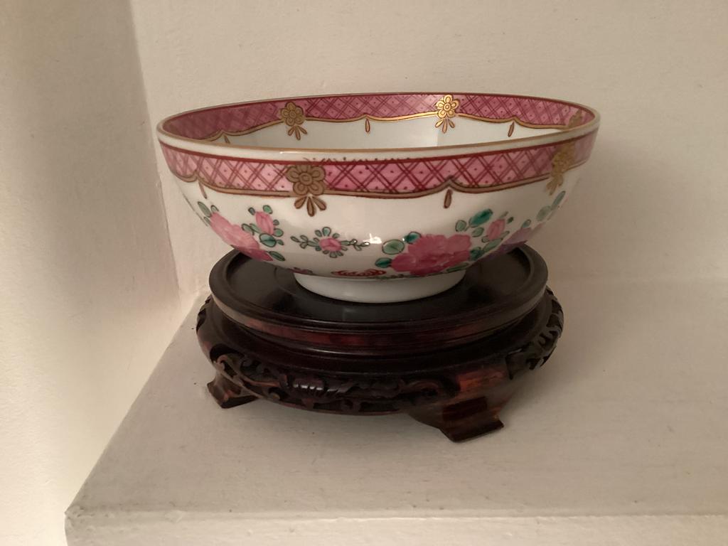 Gold Imari schaal Japan., Antiek en Kunst, Ophalen of Verzenden