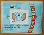 Hongarije, blokje WK voetbal 1978, Postzegels en Munten, Verzenden, Postfris