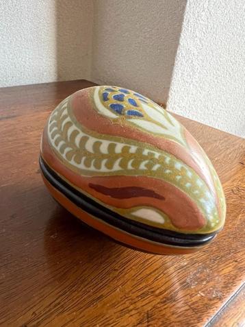 PZH Gouda ei-vormig plateel – decor Plata – 1924 beschikbaar voor biedingen