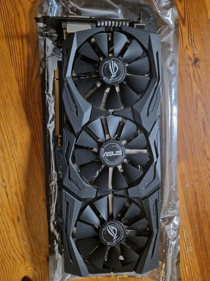 ASUS ROG STRIX RX 480 Grafische Kaart, Computers en Software, Videokaarten, Gebruikt, AMD, PCI-Express 3.0, GDDR5, HDMI, DisplayPort
