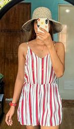 H&M gestreepte jumpsuit maat xs, Kleding | Dames, Jumpsuits, H&M, Wit, Ophalen of Verzenden, Zo goed als nieuw