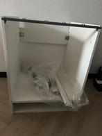 Ikea Onderkast v oven met la, wit, 60x60x75 cm, Witgoed en Apparatuur, Ovens, Ophalen of Verzenden, Zo goed als nieuw, 45 tot 60 cm