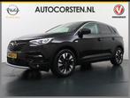 Opel Grandland X T131pk AUT.8 Ultimate Trekhaak Camera Navi, 65 €/maand, Gebruikt, Leder en Stof, Zwart