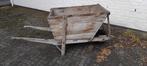 Oldtimer houten kruiwagen, Handmatig, Ophalen, Overige merken, Gebruikt
