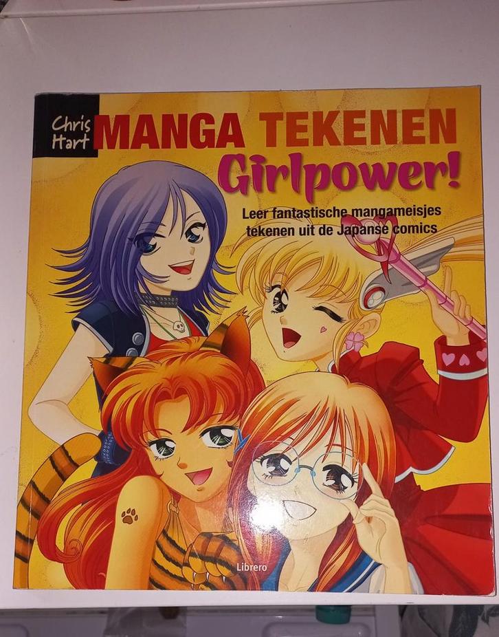 Manga Tekenen Girlpower! - Chris Hart, Boeken, Stripboeken, Zo goed als nieuw, Eén stripboek, Ophalen of Verzenden