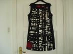 Desigual jurk D maat 40 EU mt 42 stof zwart wit, Zwart, Zo goed als nieuw, Knielengte, Ophalen