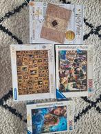 4 Harry Potter puzzels, Ophalen of Verzenden, Zo goed als nieuw