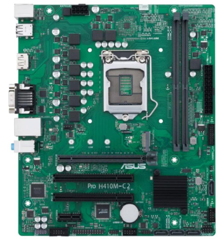 ASUS PRO H410M-C2 socket 1200, Computers en Software, Moederborden, Gebruikt, Verzenden