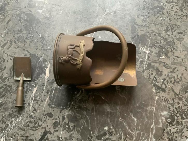 Trench Art Kolenkit met schep - WOI, Verzamelen, Militaria | Algemeen, Landmacht, Ophalen of Verzenden