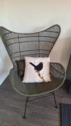 HK living bohemian Eggchair Rattan, Ophalen, Minder dan 75 cm, Zo goed als nieuw, Kan bij veel stijlen