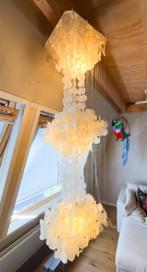 Shellstile parelmoer hanglampen, Ophalen, Overige materialen, Gebruikt, Parelmoer wit