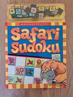 Magneetpuzzel Safari Sudoku: educatief speelgoed voor kids, Ophalen of Verzenden, Gebruikt, Puzzelen
