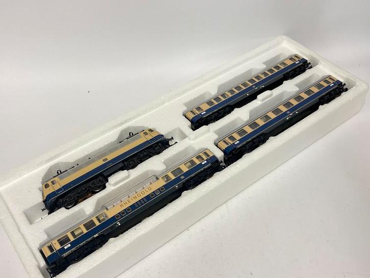 ** NIEUWSTAAT * Märklin 28503 * RHEINGOLD * METALEN RIJT. **, Hobby en Vrije tijd, Modeltreinen | H0, Zo goed als nieuw, Treinset