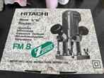 Hitachi frees 5/16 nieuw, Doe-het-zelf en Verbouw, Gereedschap | Freesmachines, Ophalen of Verzenden, Zo goed als nieuw, Bovenfrees