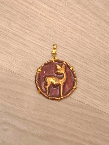 Vintage ceramic kettinghanger beschikbaar voor biedingen