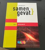 Wiskunde B vwo samengevat, Ophalen of Verzenden, Zo goed als nieuw, VWO
