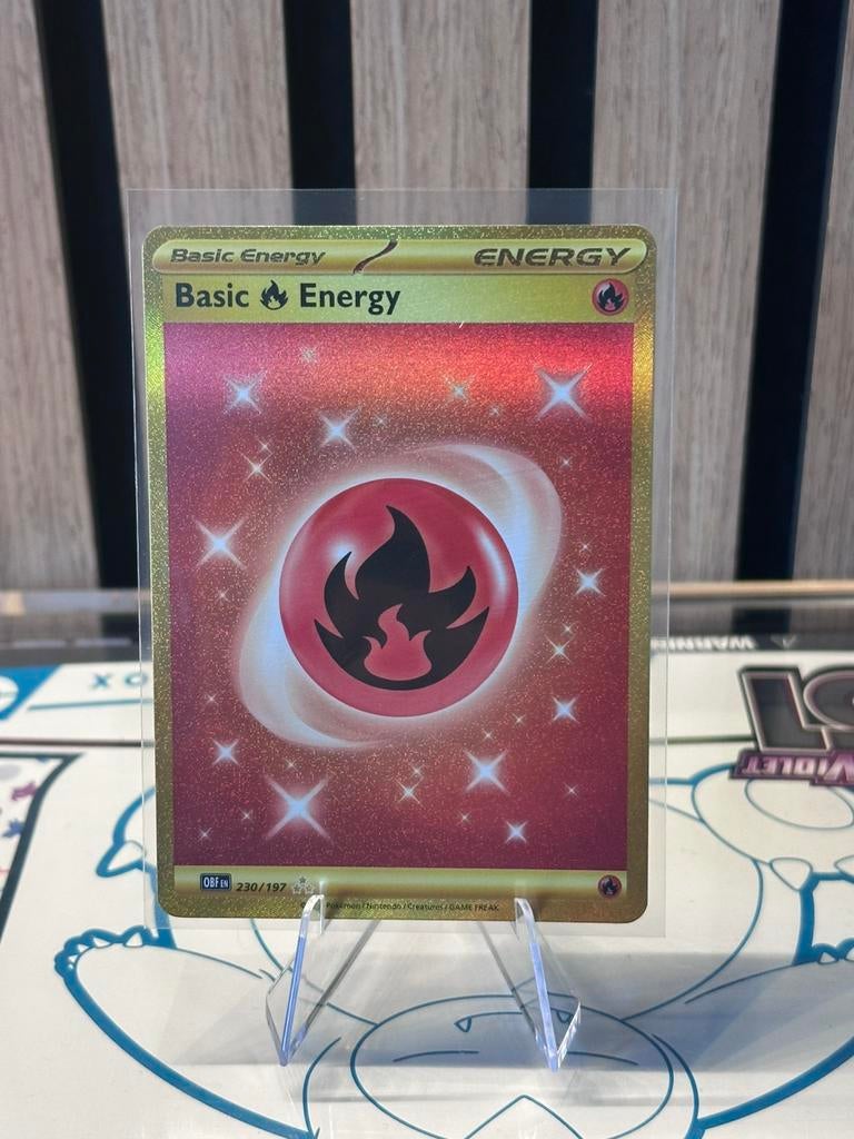 Pokémon TCG – Basic Energy 230/197, Ophalen of Verzenden, Zo goed als nieuw