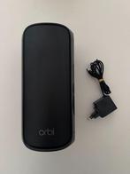 Orbi 970 Serie Quad-Band WiFi 7 Mesh satelliet Zwart, Computers en Software, WiFi-versterkers, Ophalen of Verzenden, Zo goed als nieuw