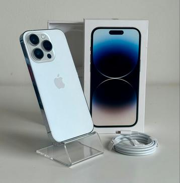 iPhone 14 Pro 128GB Zilver - 2 Jaar Garantie - 91% Batterij beschikbaar voor biedingen