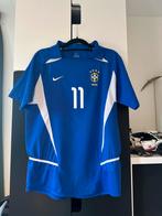 Brazilië 2002 Uitshirt Ronaldinho Maat M, Ophalen of Verzenden, Zo goed als nieuw, Buitenlandse clubs, Shirt
